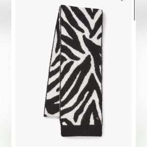 NWT Kate Spade Zebra Scarf